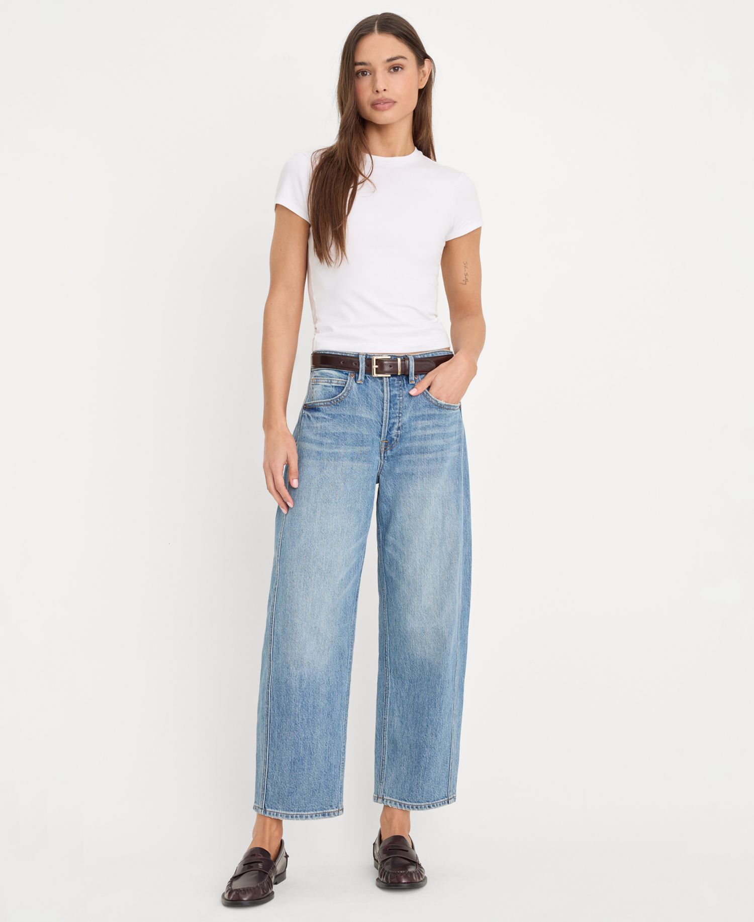 Women's Vintage High-Rise Barrel Jeans