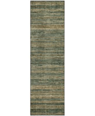 Mayfield Machine Washable AMF1846 2'3" x 7'6" Runner Area Rug