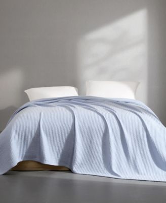 Subway Tile Cotton Matelasse Blanket