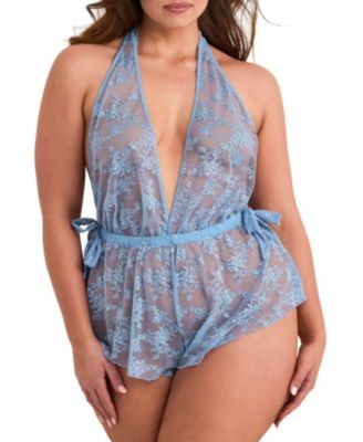 Plus Size Danie Romper Lingerie