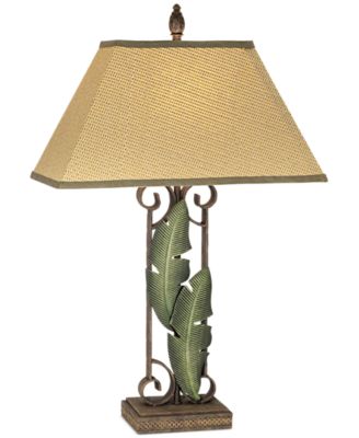 Pacific Coast - Banana Leaves Table Lamp