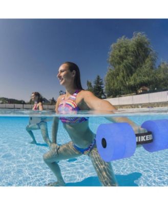 Aquatic Exercise Dumbbells Water Dumbbell Pool Resistance Fitness Barbells with 4 High-Density EVA Foam Pool Weights Dumbbells