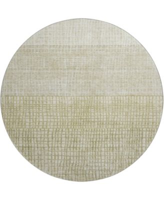 Mayfield Machine Washable AMF1831 8' x 8' Round Area Rug