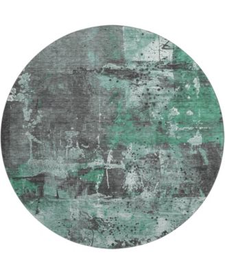 Mayfield Machine Washable AMF1839 8' x 8' Round Area Rug