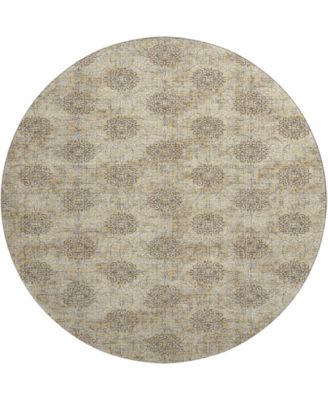 Mayfield Machine Washable AMF1856 8' x 8' Round Area Rug