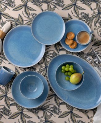 Noritake Colorwave Kiln Azure Dinnerware Collection - Macy's