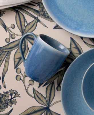 Colorwave Kiln Azure Mugs, Set of 4