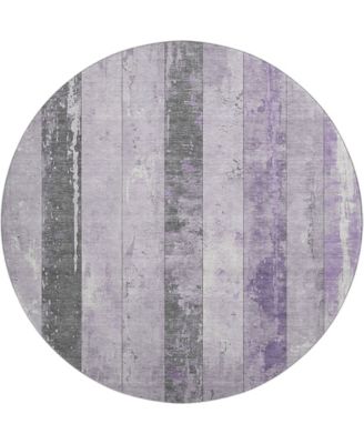 Mayfield Machine Washable AMF1868 8' x 8' Round Area Rug