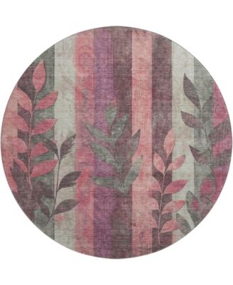 Mayfield Machine Washable AMF1871 8' x 8' Round Area Rug