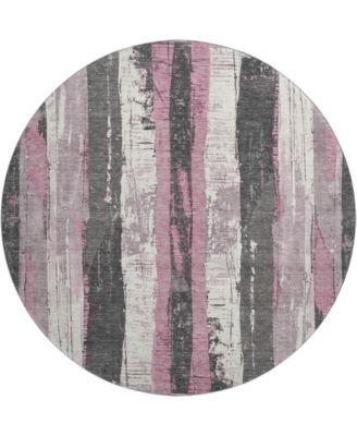 Mayfield Machine Washable AMF1872 8' x 8' Round Area Rug