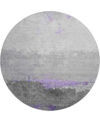 Mayfield Machine Washable AMF1885 8' x 8' Round Area Rug