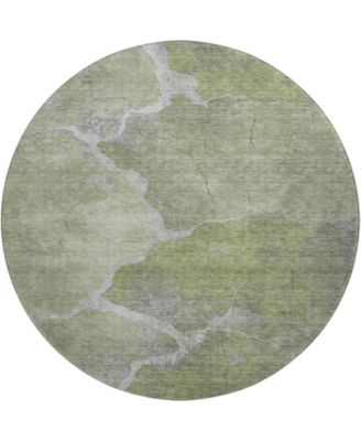 Mayfield Machine Washable AMF1889 8' x 8' Round Area Rug