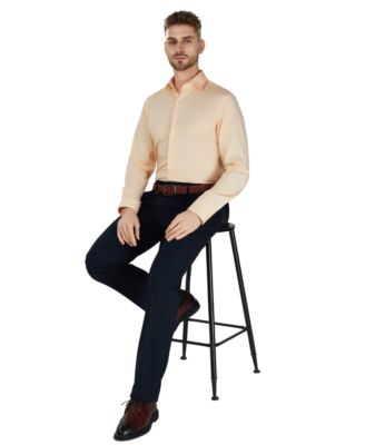 Men's Sateen Slim-Fit Dress Shirt