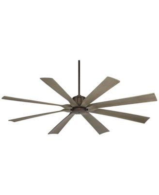 70" Defender Industrial Rustic Indoor Outdoor Ceiling Fan Remote