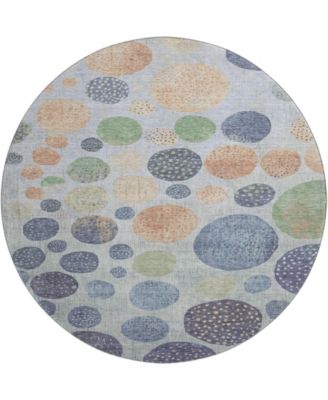 Mayfield Machine Washable AMF1899 8' x 8' Round Area Rug