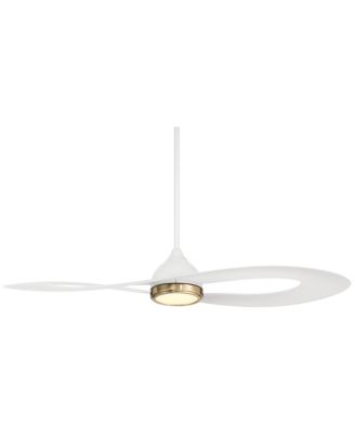 52" Possini Euro Obi CCT LED Damp Ceiling Fan with Remote
