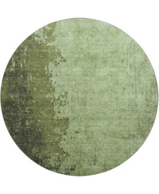 Mayfield Machine Washable AMF1912 8' x 8' Round Area Rug
