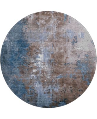 Mayfield Machine Washable AMF1870 8' x 8' Round Area Rug
