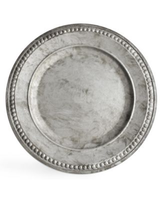 Serveware Round Beaded Charger Plate 14"