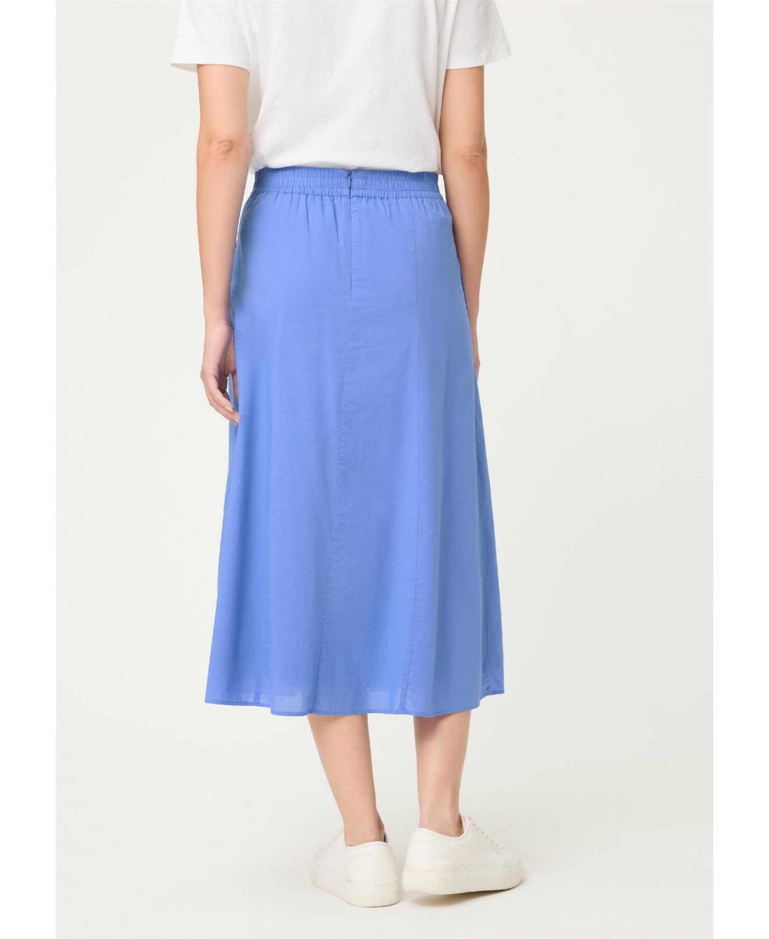 Women's Pleated Midi Skirt