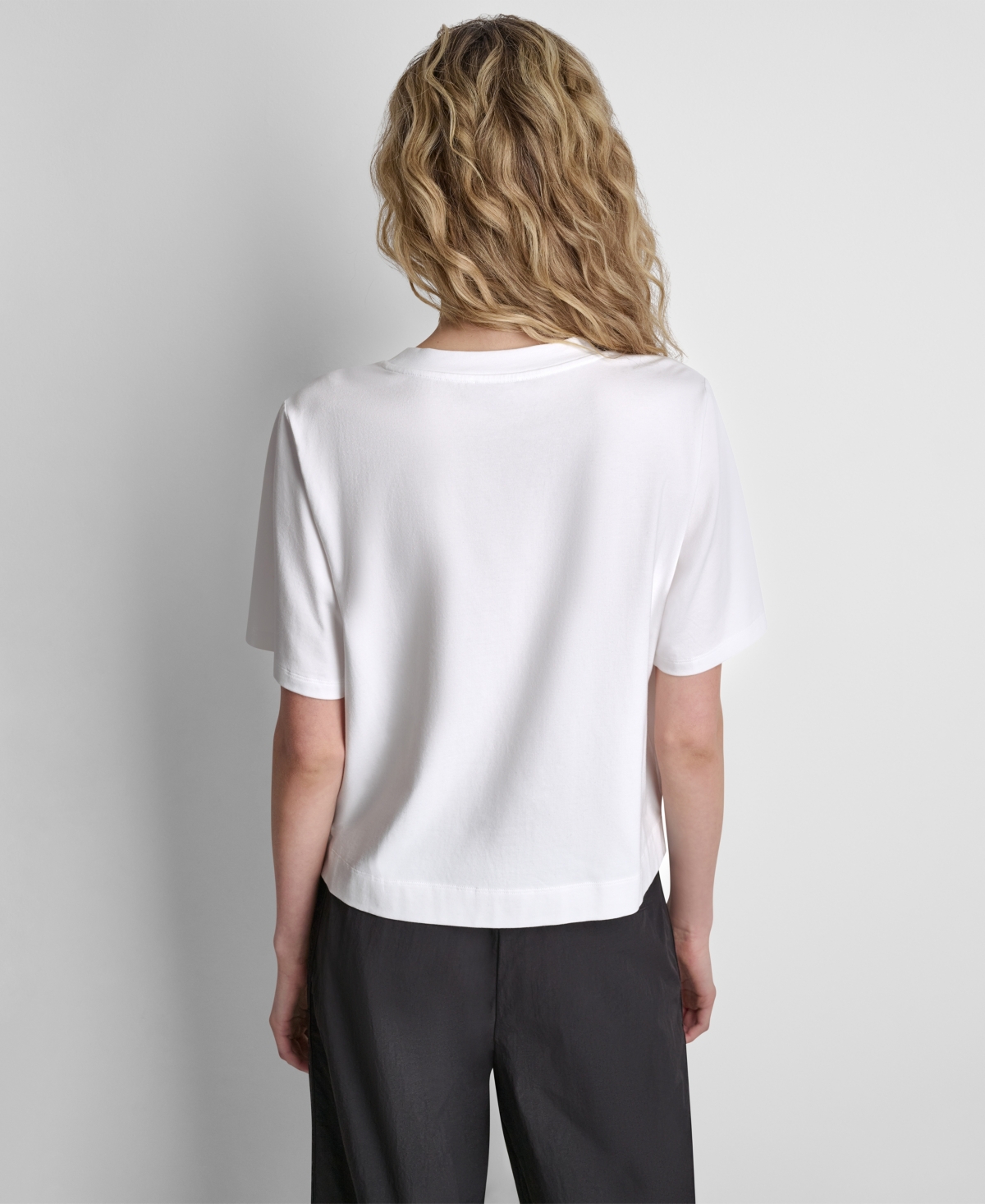 Dkny Women's Short-Sleeve Crewneck T-Shirt