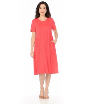 Women's Tee Swing Midi Dress