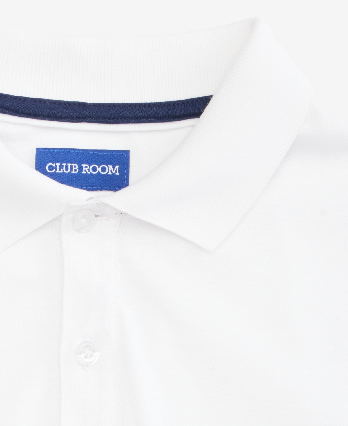 Club Room Men's Solid Jersey Polo with Pocket, Created for Macy's
