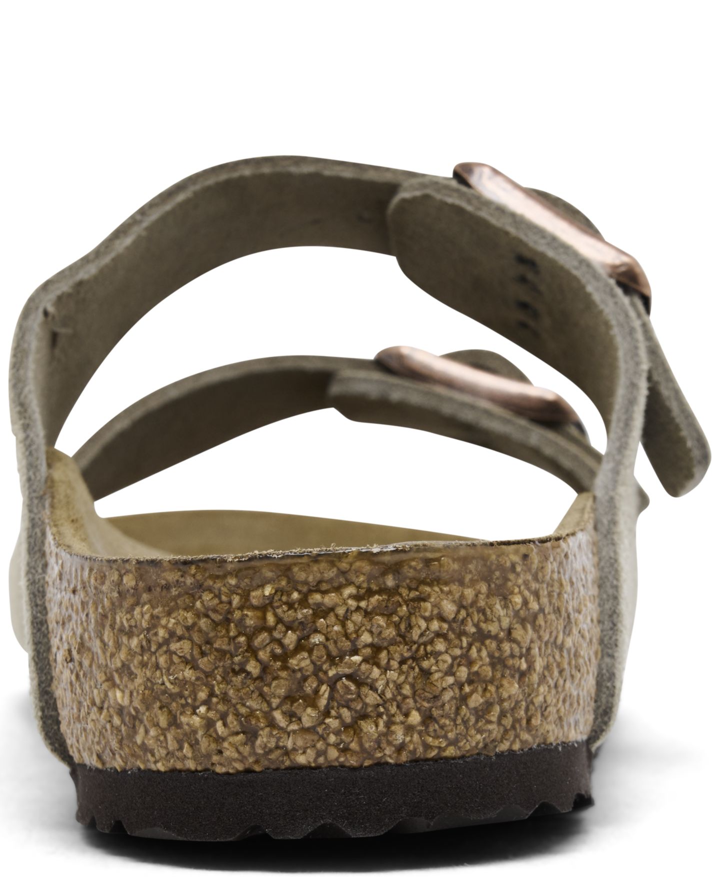 Сандалии Birkenstock Arizona Suede Leather Sandals from Finish Line для мальчиков, цвет: Серо-коричневый — фото 4