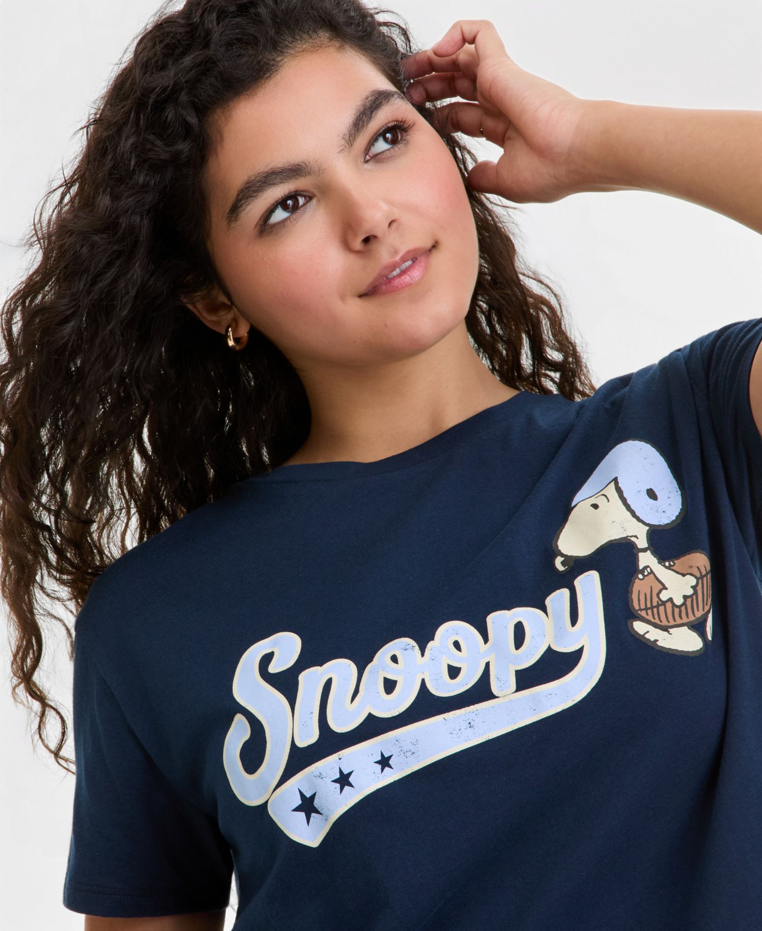 Juniors' Snoopy Varsity Tee