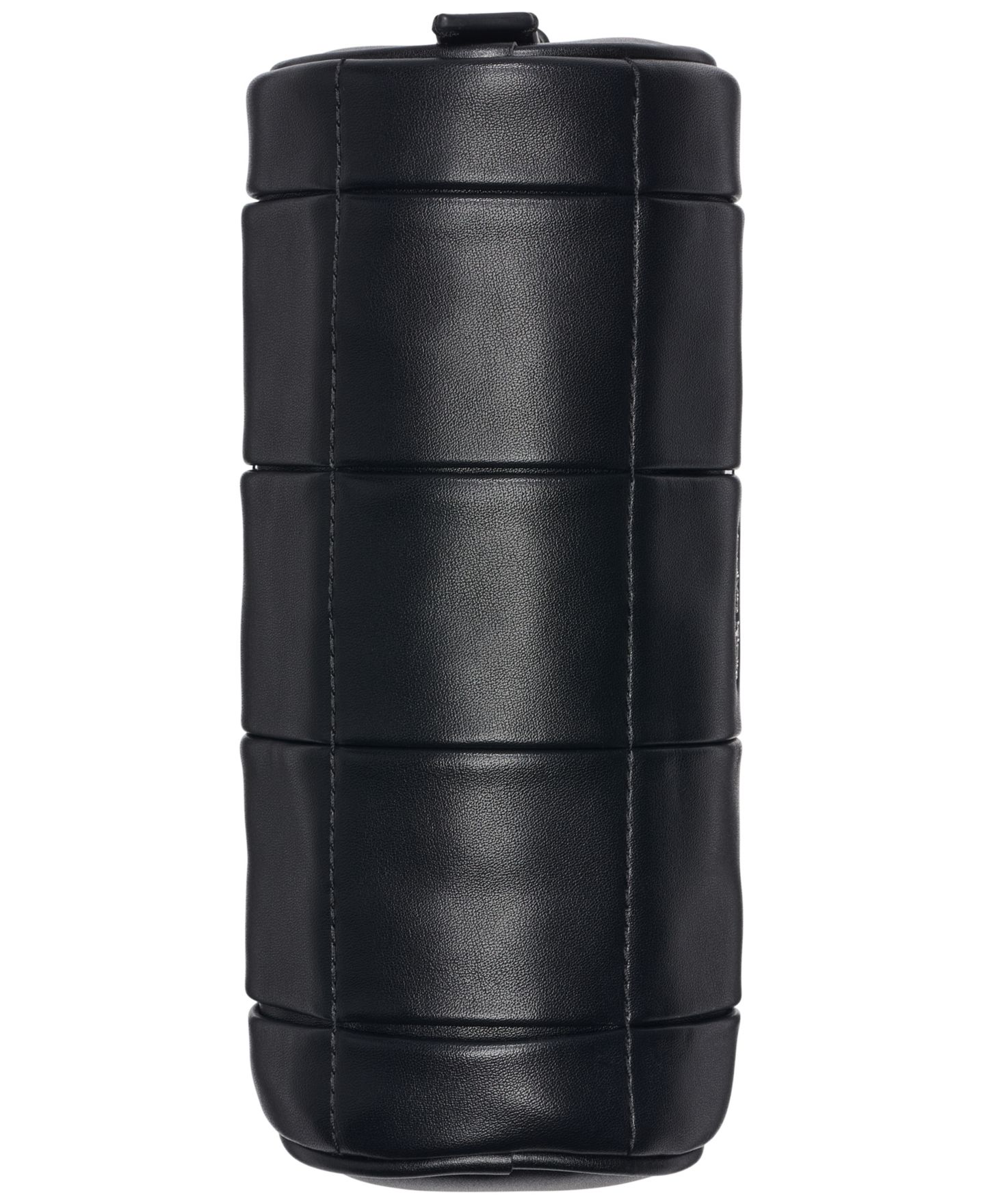 Женская сумка Calvin Klein Tina Pleated Small Crossbody Handbag, цвет: Чёрный / Серебряный — фото 5