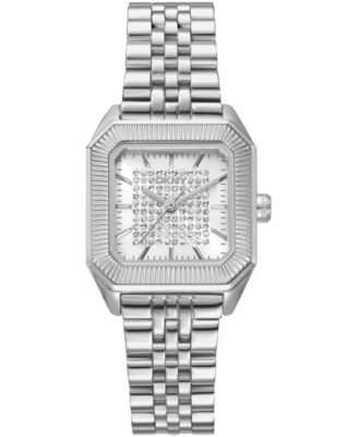 Women's Signature Shape Quartz Stainless Steel Bracelet Watch 27x34mm