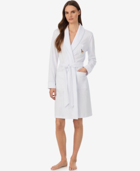 Женские Lauren Ralph Lauren Women's Long-Sleeve Shawl Collar Robe