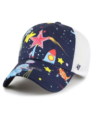 Big Boys and Girls Navy Dallas Cowboys Space Dino Adjustable Hat