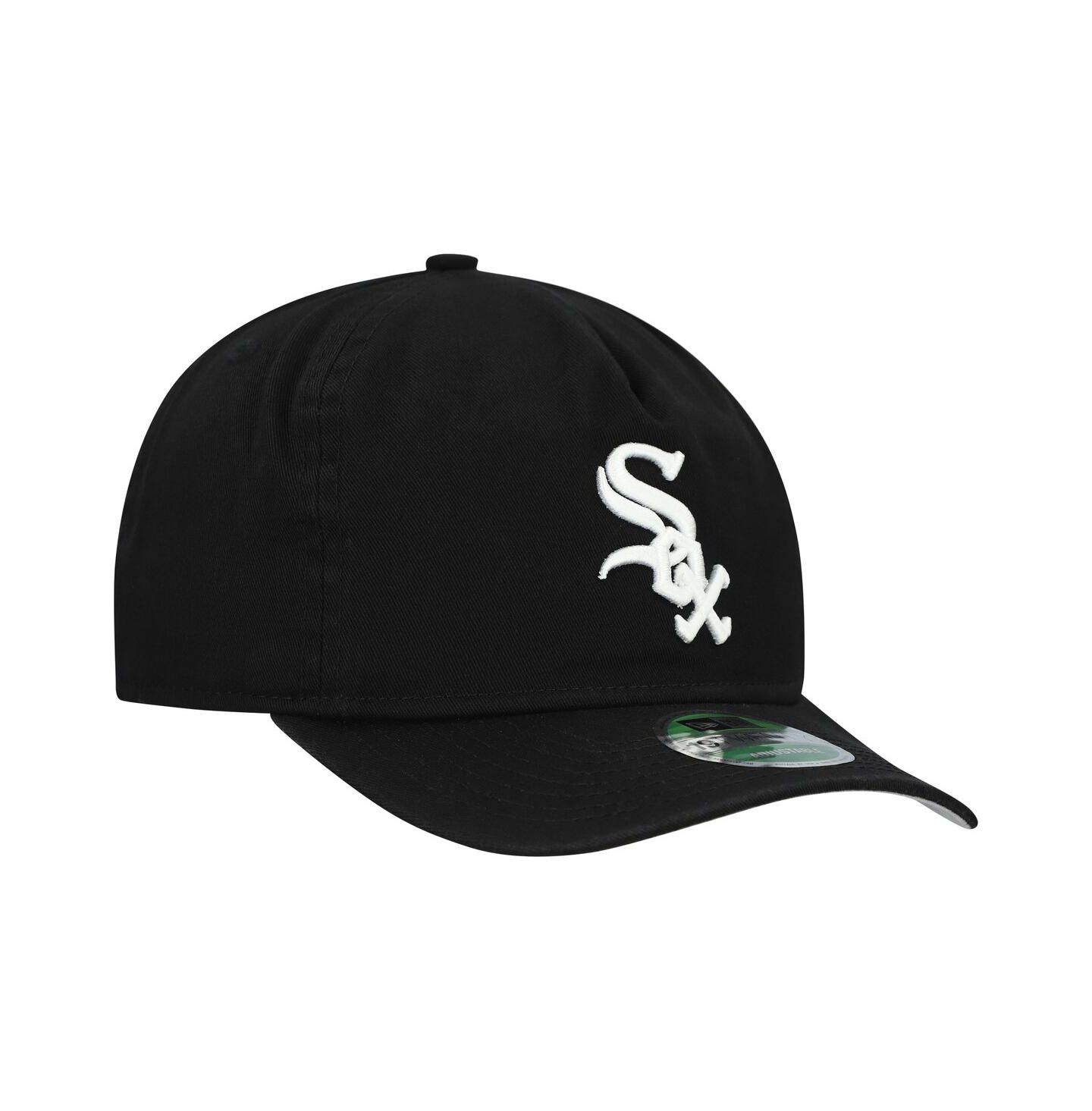 Мужская кепка New Era Black Chicago White Sox Team 19TWENTY Adjustable Hat — фото 2