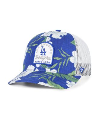 Men's Royal Los Angeles Dodgers Tei Beachside Adjustable Trucker Hat