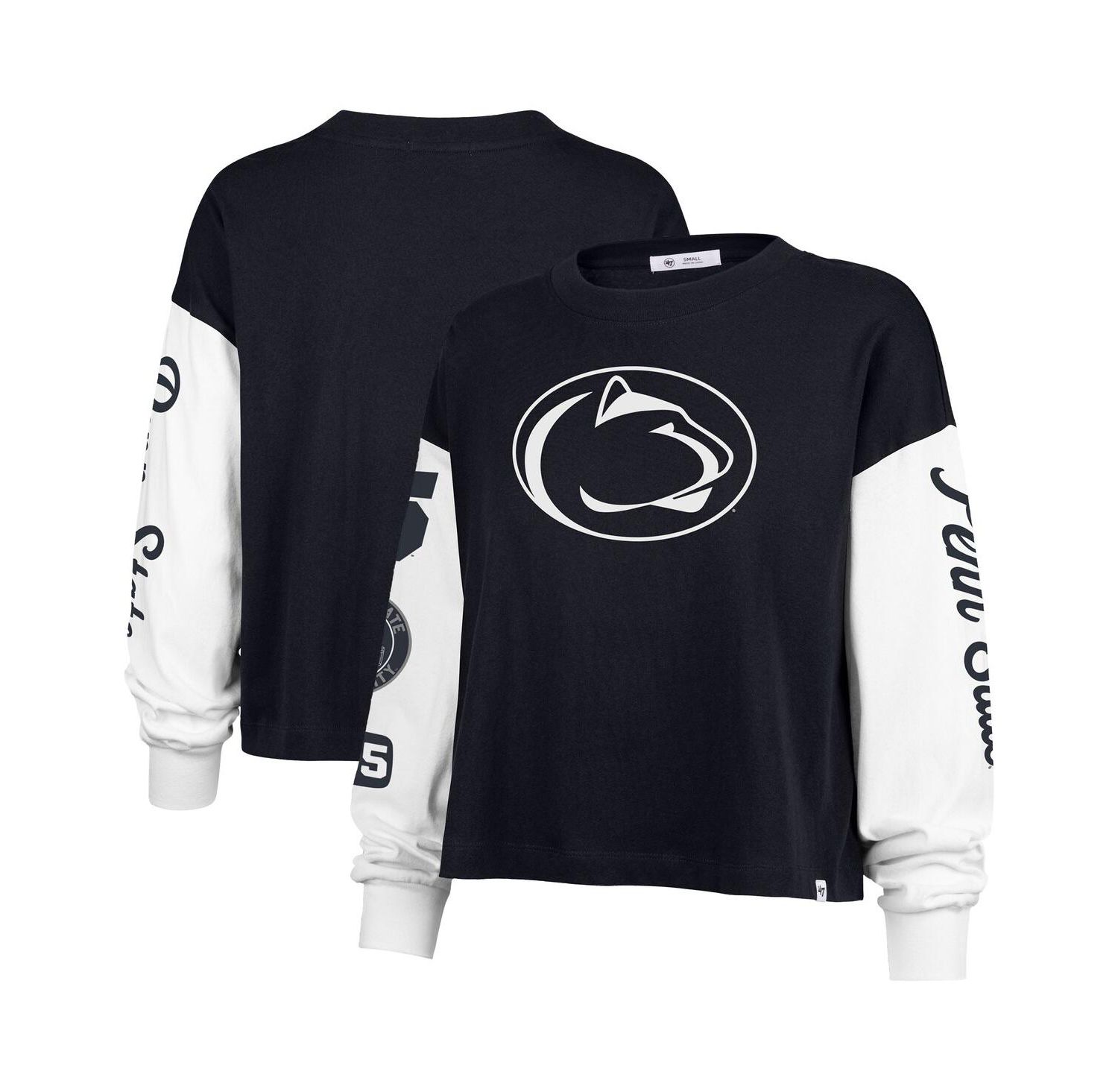Women's Navy Penn State Nittany Lions Sydney Long Sleeve T-Shirt