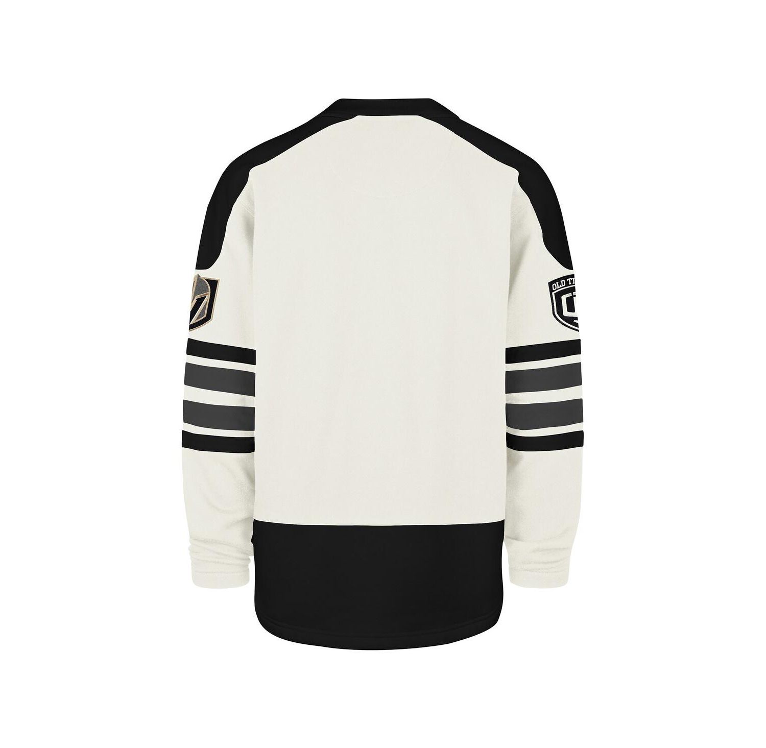 Men's Cream Vegas Golden Knights Pond Hockey Trio Eternal Lacer Sweatshirt