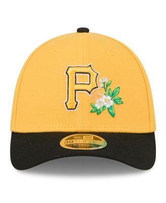 Men's Gold/Black Pittsburgh Pirates 2026 Spring Training M-Crown 39THIRTY Flex Hat