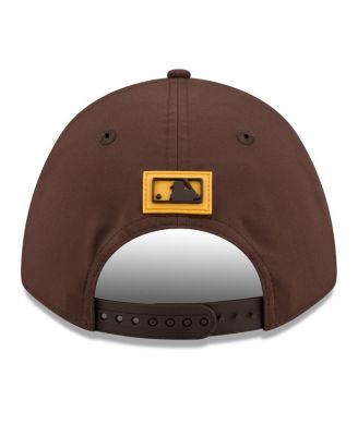 Men's Brown San Diego Padres 2026 Clubhouse 9FORTY A-Frame Adjustable Hat