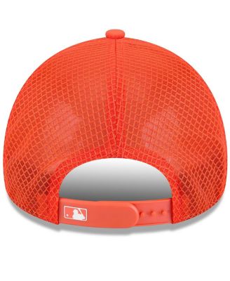 Men's Orange Baltimore Orioles 2026 Batting Practice Alternate Apex 9FORTY Adjustable Hat