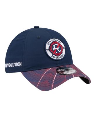 Men's Navy New England Revolution 2026 Jersey Hook 9TWENTY Adjustable Hat