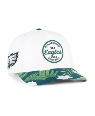 Men's White/Midnight Green Philadelphia Eagles Beach Side Hitch Adjustable Hat