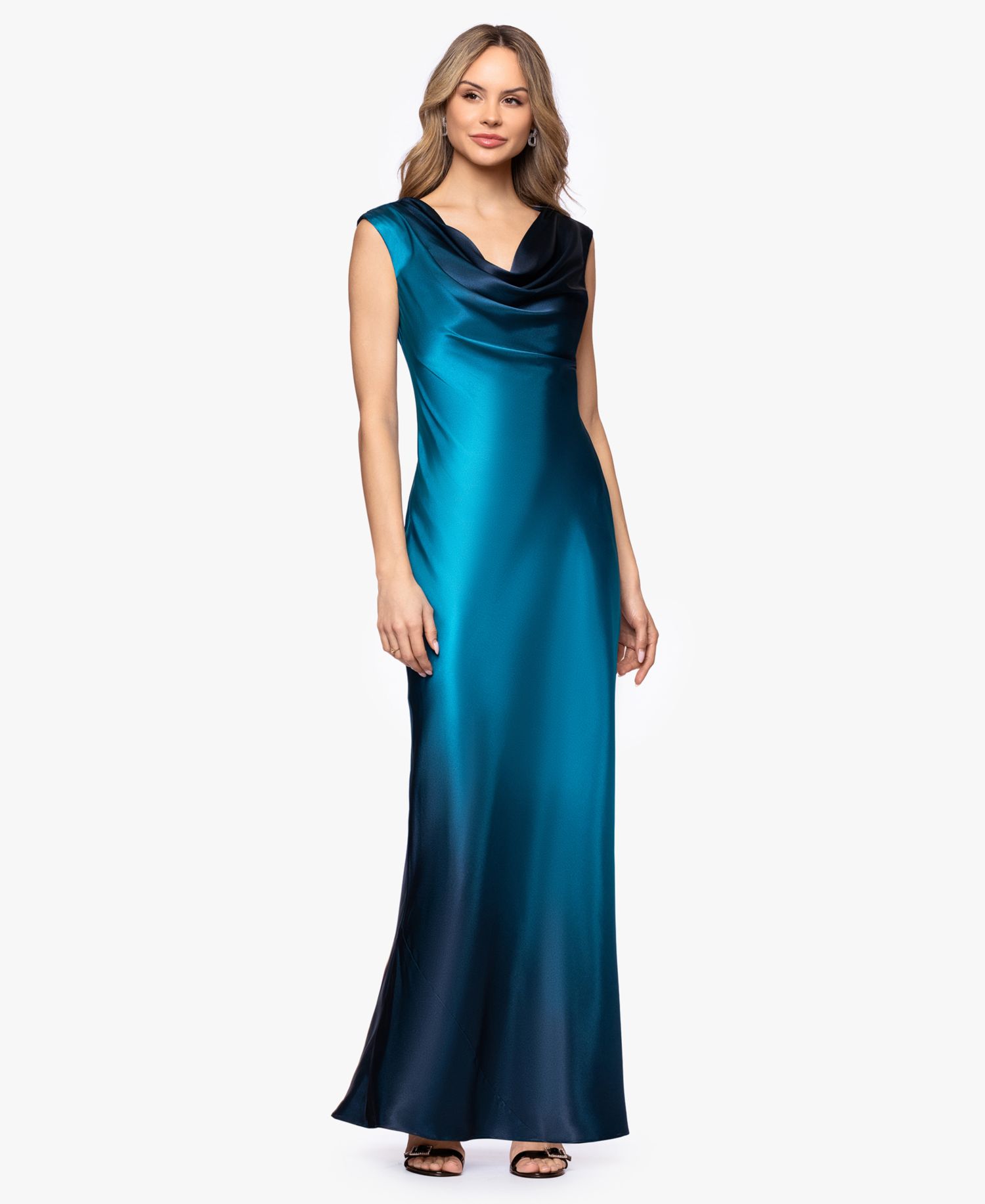 Women's Cowl Neck Gown