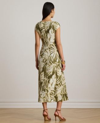 Lauren Ralph Women's Green Midi Dresses | Macy's