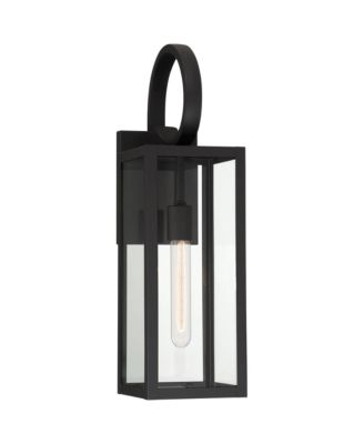 Mira High Farmhouse Rustic Lantern Outdoor Wall Light Fixture Mount Porch House Edison Bulb Finish