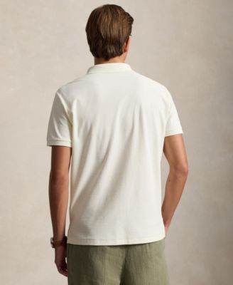 Custom Slim Fit Honeycomb-Mesh Polo