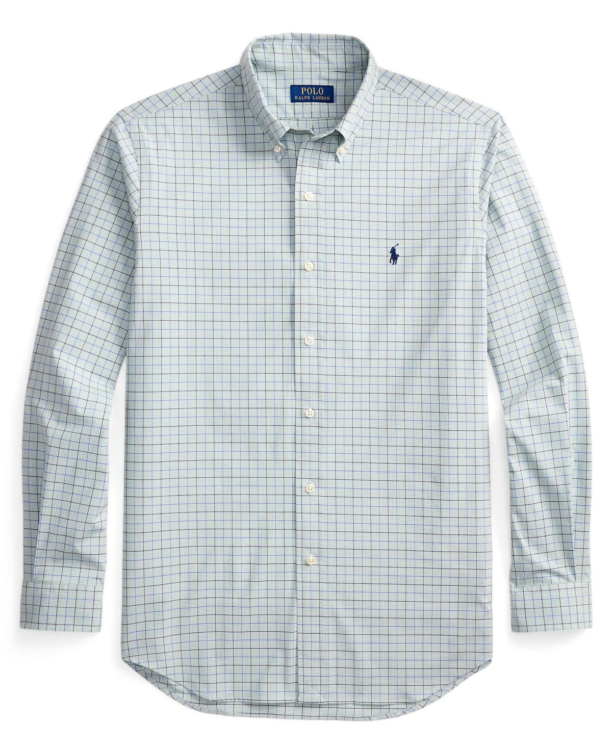 Polo Ralph Lauren Classic-Fit Checked Stretch Poplin Shirt