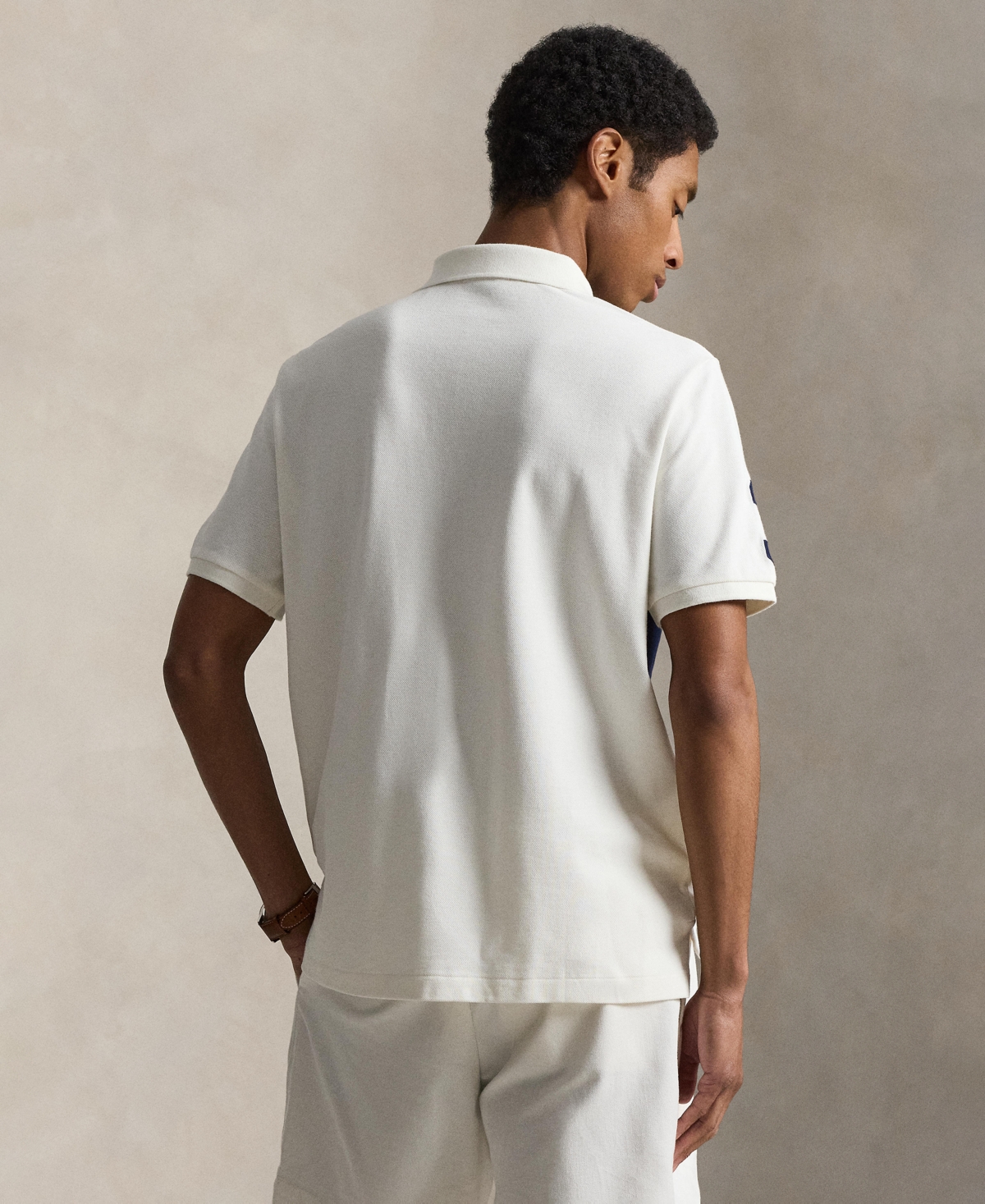 Polo Ralph Lauren Men's Custom Slim-Fit Big Pony Mesh Shirt