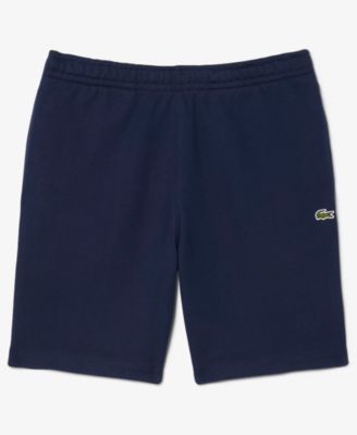 Men's Regular-Fit Logo Stripe Fleece Shorts