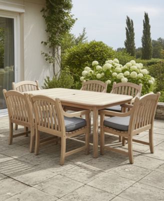 Bristol 7-Pc. Rectangle Dining Set (Dining Table and Dining Chairs)